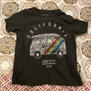 Californian Vintage- California Surf City Tshirt